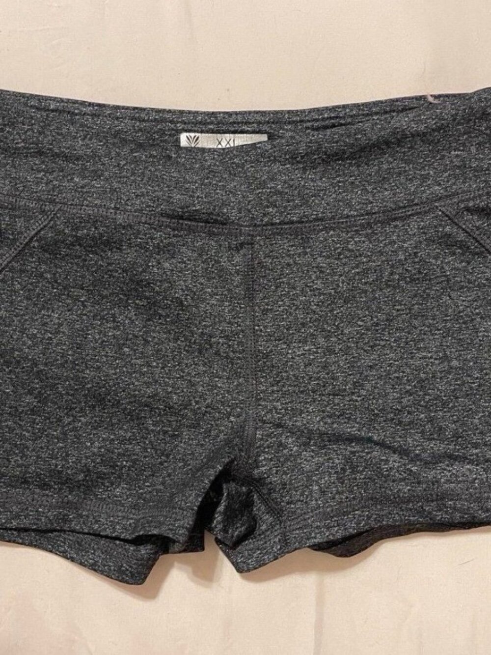 Forever 21 Heather Gray Athletic Shorts Women's Small